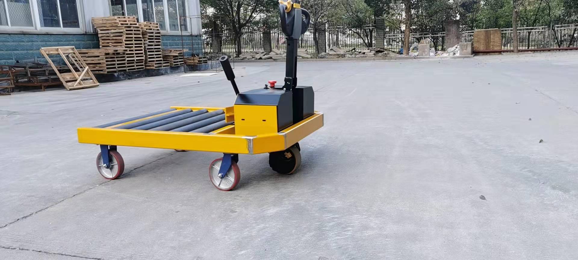 Electric Pallet Truck with Roller