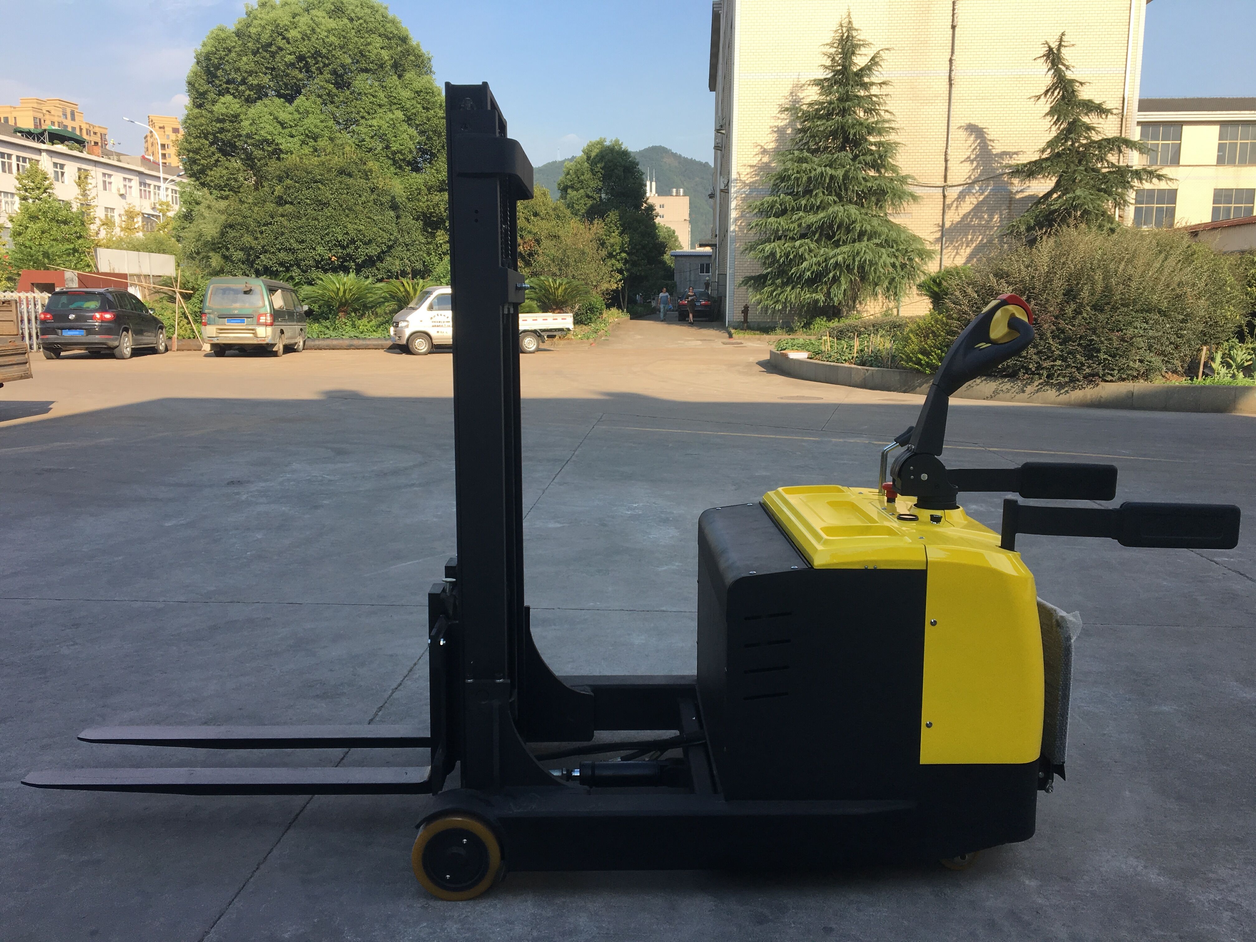 1000kg Electric Counterbalance Stacker counterbalanced electric stacker pallet lifter forklift