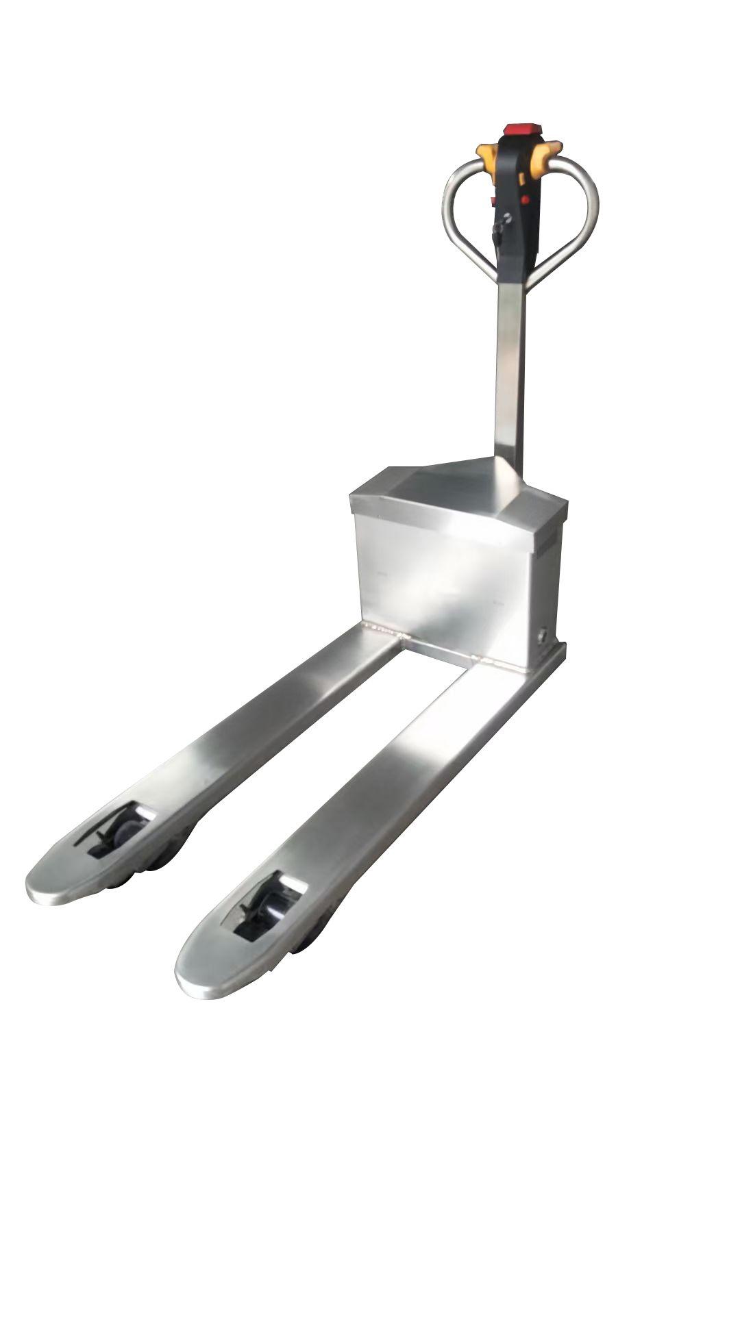 Stainless steel electric pallet ruck-can add scale battery electric pallet jack- WELIFTRICH
