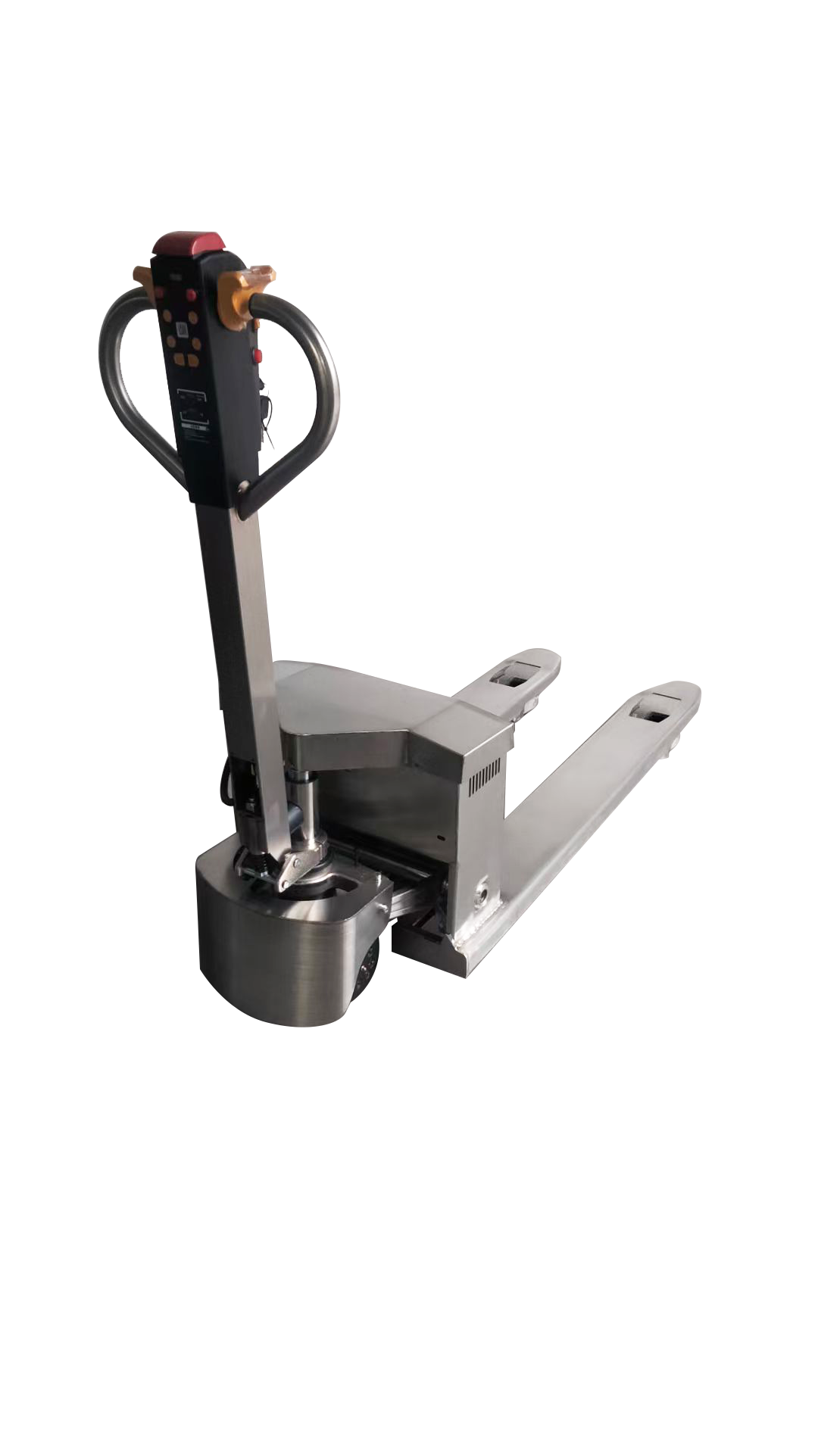 Stainless steel electric pallet ruck-can add scale battery electric pallet jack- WELIFTRICH