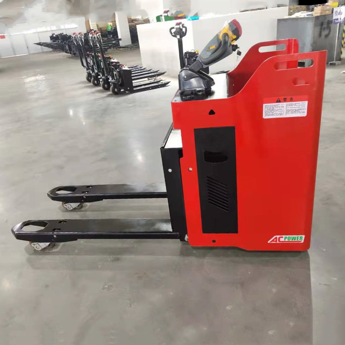 Stand on Rider Type 2500kg electric pallet truck - WELIFTRICH