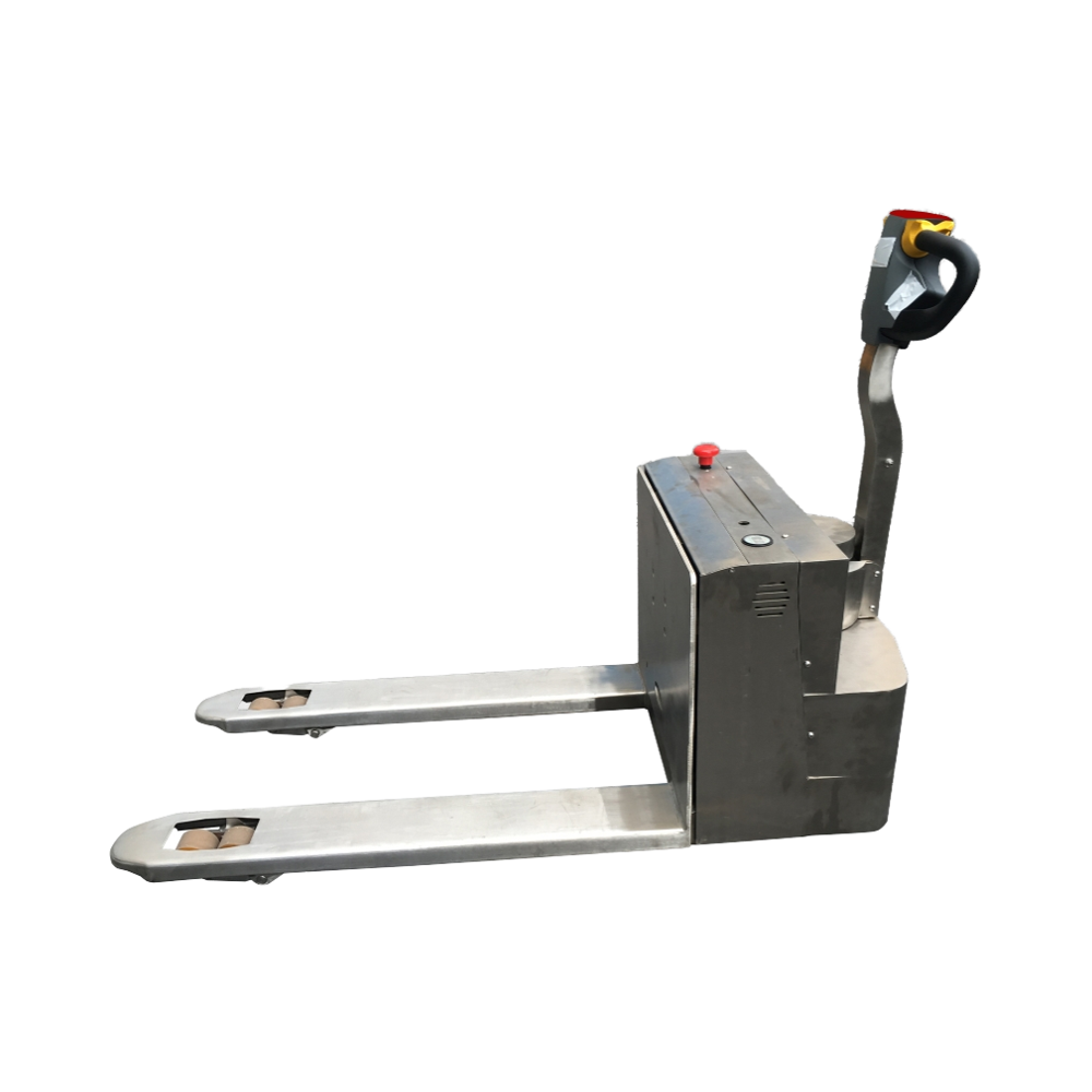 Stainless steel electric pallet ruck-can add scale battery electric pallet jack- WELIFTRICH