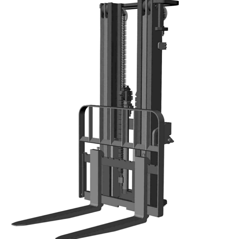 The Mast of A Forklift