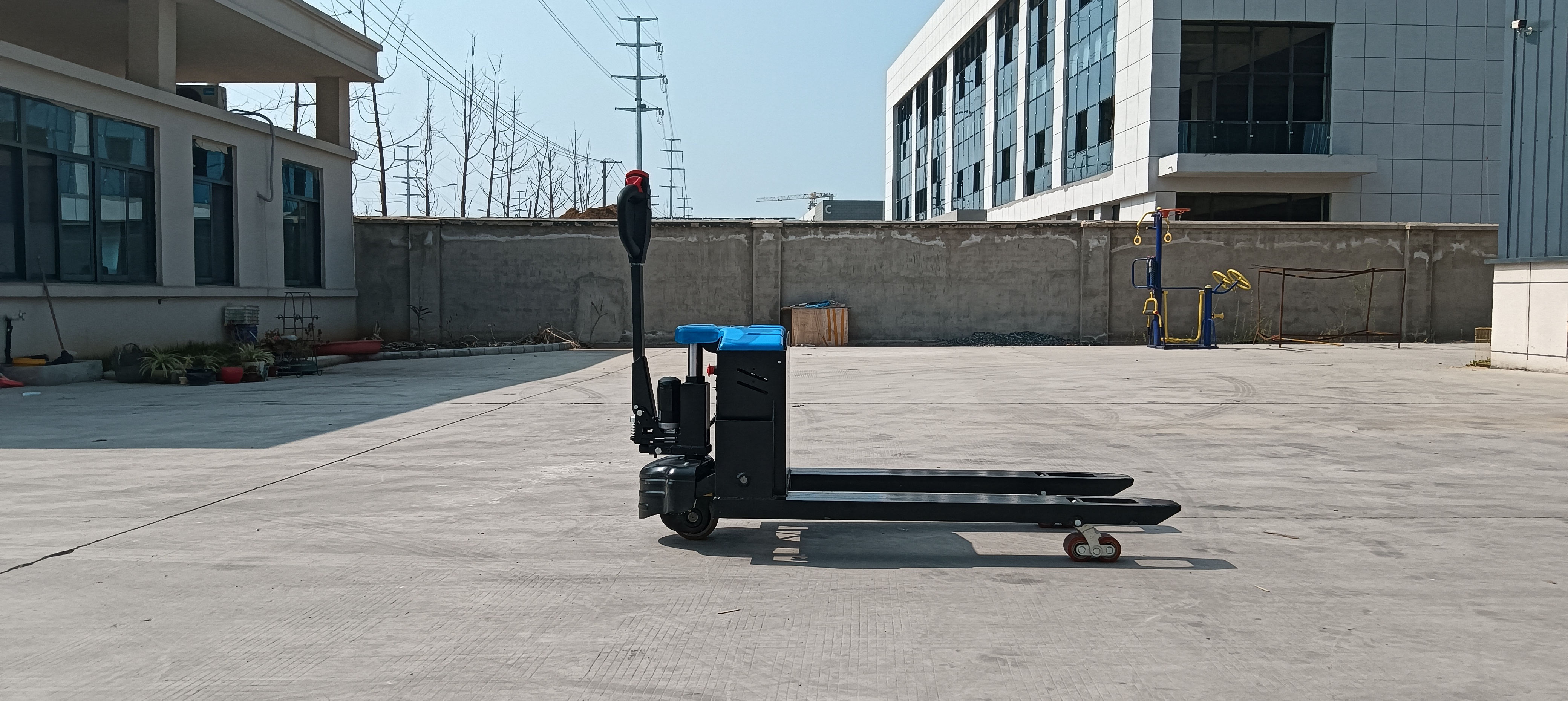 2Ton Electric Pallet Jack Battery Walkie Pallet Truck - WELIFTRICH