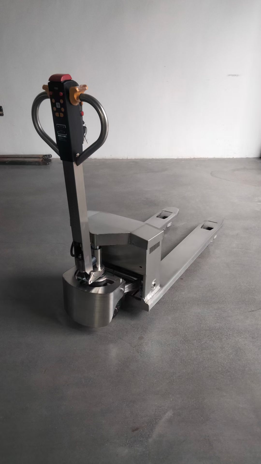 Stainless steel electric pallet ruck-can add scale battery electric pallet jack- WELIFTRICH